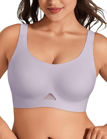 Jelly Bras for Women Wireless T Shirt Bra Push Up Padded Bralette Seamless Plus Size No Underwire Comfy Everyday in Saudi Arabia
