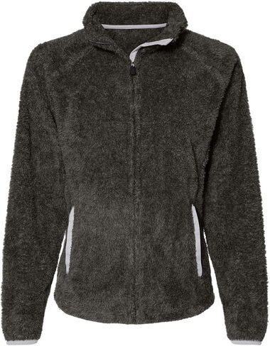 J. America - Women's Boundary Shag Frosty Sherpa Full-Zip - 8463 in Kuwait