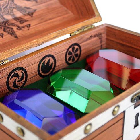 The Legend of Zelda 3-Piece Rupee Treasure Chest Prop Replica | Officially Licensed Collectible in Saudi Arabia