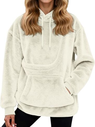 Oversized Hoodie With Dog Pouch Fleece Sharpa Pet Hoodies Carrier Large Pocket Hooded Sweatshirt For Puppy Dogs Holder in Kuwait