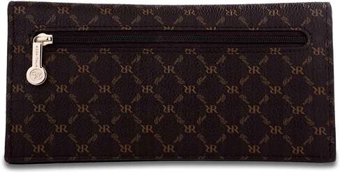 Signature Half-Fold Slim Wallet in Brown in Saudi Arabia