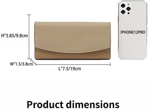 Italian Made Women's Mint Purse Wallet with Genuine Leather Holds 14 Cards and ID Window Ideal Gift (Greeen) in Saudi Arabia