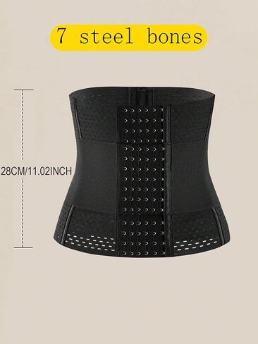 1 piece of corset with double belts, height 28cm, body-shaping garment, with a fitted waist and lifted hips, women's corset in Kuwait