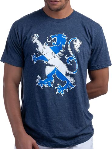 Scottish Lion Rampant | Scotland Saltire Gaelic Tee Shirt, Highlands Pride T-Shirt for Men Women in Kuwait