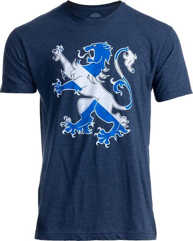 Scottish Lion Rampant | Scotland Saltire Gaelic Tee Shirt, Highlands Pride T-Shirt for Men Women in Kuwait