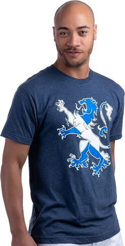 Scottish Lion Rampant | Scotland Saltire Gaelic Tee Shirt, Highlands Pride T-Shirt for Men Women in Kuwait