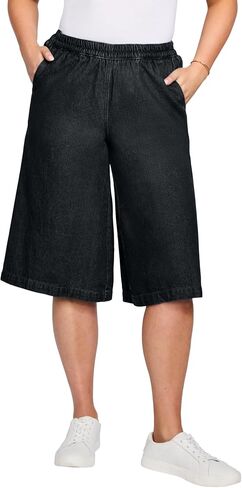 Woman Within Plus Size Relaxed Fit Coulotte in Saudi Arabia