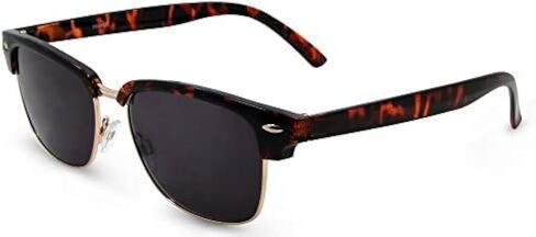 In Style Eyes Sellecks Non-Bifocal Reading Sunglasses - Semi-rimless Reader Glasses, Browline Frame - Non-Polarized Lens in Saudi Arabia
