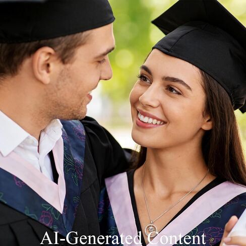 Ritach Graduation Gift for Her - Class of 2026 Graduation Cap Initial Necklace Silver Cubic Zirconia Graduation Necklace Masters Degree High School College Graduation Gift for Her in Saudi Arabia