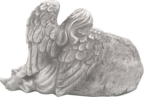 Memorial Garden Angel Stone, Engraved with Heartfelt Message, Sympathy Gift for Loss, Memorial Decor in Saudi Arabia