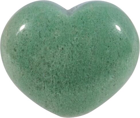 Heart Shaped Crystal Stone - Polished Gemstone Pocket Worry Stone, Natural Crystal Heart Gift for Valentine Mothers Day Decor, 1.8 Inches Red Jasper in Saudi Arabia
