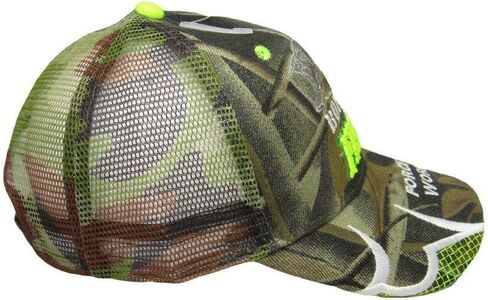 Born 2 (to) Fish Forced 2 Work MESH Camouflage Camo Embroidered Cap Hat in Saudi Arabia