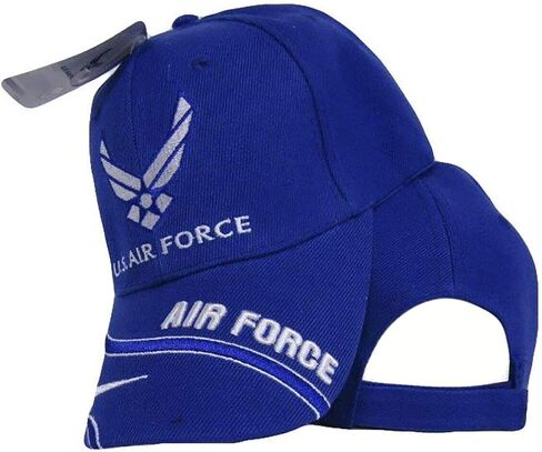 Trade Winds U.S. United States USAF Air Force Wings Swirl Royal Blue Hat Ball Cap (RAM) in Kuwait