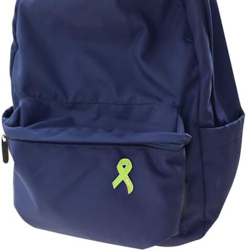 Lime Ribbon Lapel Pin - Lymphoma Awareness Enamel Pin Engraved Hope, Stainless Steel Clasp, Fundraiser & Remembrance Gift (Non-Hodgkin Hodgkin Support) in Saudi Arabia