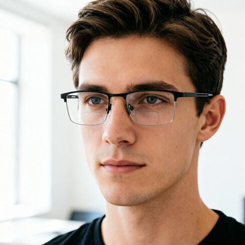 Half frame bifocal reading glasses for men women,blue light blocking eyeglasses Spring Hinge Computer Readers in Saudi Arabia