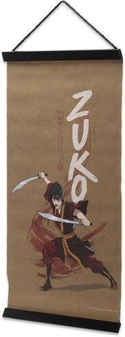 Avatar The Last Airbender Zuko Hanging Canvas Banner - Fun Zuko Wall Decor for Bedroom or Movie Room in Kuwait