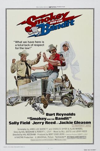 ملصق الفيلم Smokey and The Bandit (1977) مقاس 24 بوصة × 36 بوصة طباعة معتمدة مع ترقيم متسلسل ثلاثي الأبعاد من أجل الأصالة in Kuwait