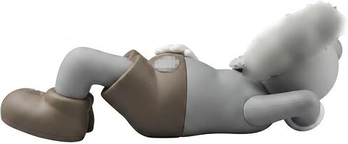 شكل فني زخرفي رمادي مقاس 6 بوصات، منحوتة حديثة من مادة PVC قابلة للتجميع مع تصميم X-Eye، ديكور منزلي إبداعي للمكتب والمطبخ للأرفف والمكاتب وغرفة المعيشة ومحبي الفن in Kuwait
