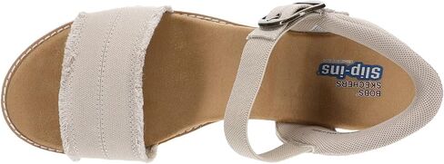 صندل نسائي من Skechers Bobs Desert Kiss 114419، مقاس 9 B(M) أمريكي، رمادي داكن in Kuwait