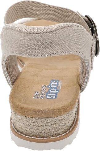 صندل نسائي من Skechers Bobs Desert Kiss 114419، مقاس 9 B(M) أمريكي، رمادي داكن in Kuwait