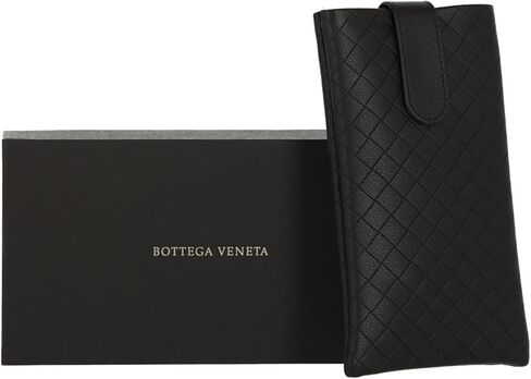 Bottega Veneta Cat Eye Sunglasses Black Black Silver Luxury Eyewear Made In Japan Acetate Frame Designer Fashion for Everyday Luxury in Saudi Arabia