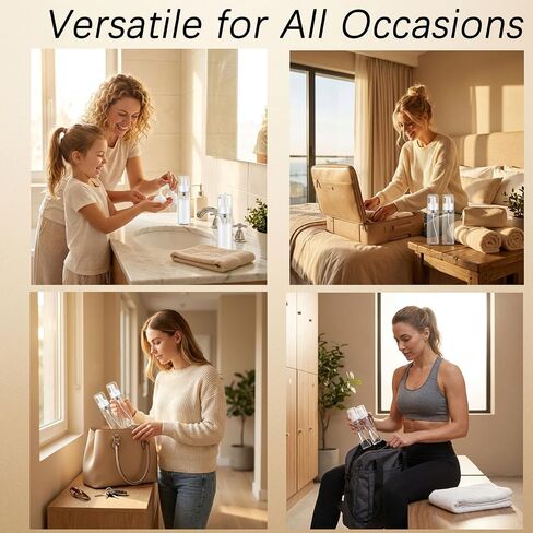 Foam Pump Bottle 7oz/ 200ml, 2Pcs Large Foaming Soap Dispenser for Travel Clear Refillable Foaming Spray Bottle for Bathroom, Hand Soap, Shampoo, Face Wash, Leak-Proof Foam Dispenser in Saudi Arabia