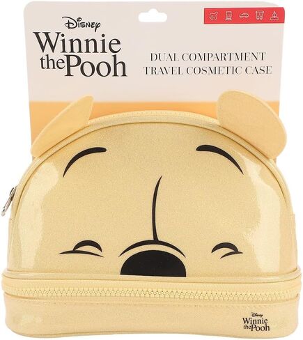 Bioworld Winnie The Pooh Glitter 6" Cosmetic Pouch in Saudi Arabia