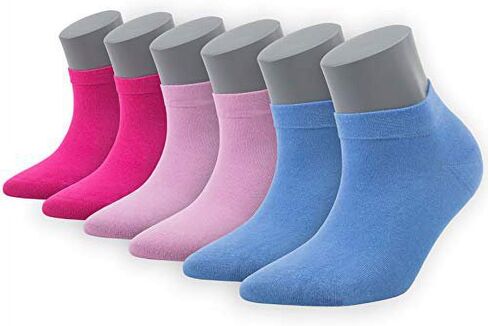 BAMBOOVEN Women Rayon Bamboo Ankle Socks Low Cut Thin Sock Lightweight Assorted Colors Soft Socks 3/6/8/12 Pairs in Saudi Arabia