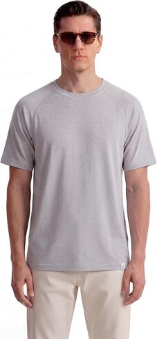 Men's Merino Wool Lyocell Tencel T-Shirt Relaxed Fit Moisture-Wicking Raglan Sleeve Breathable Soft Casual Shirts in Saudi Arabia