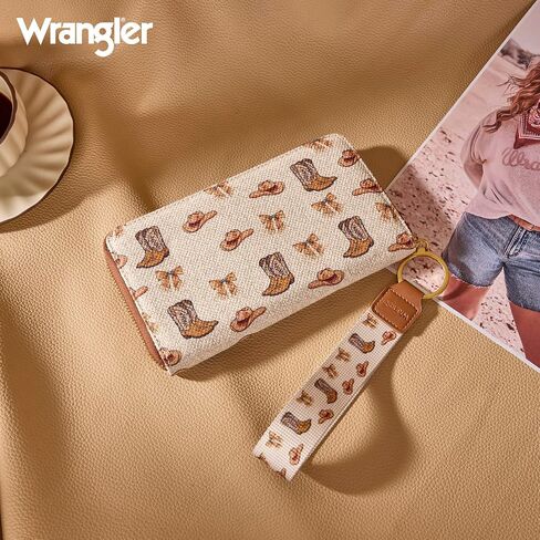 مجموعة حقائب اليد Wrangler Rodeo Icons ومحافظ المعصم الغربية in Kuwait