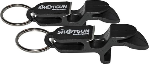 Shotgun Keychain Tool – 2-Pack Beer Bong Party Tools with Bottle Opener & Tab Opener – Fun Gift for Tailgates & Events – Made in USA (Pink) in Kuwait