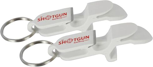 Shotgun Keychain Tool – 2-Pack Beer Bong Party Tools with Bottle Opener & Tab Opener – Fun Gift for Tailgates & Events – Made in USA (Pink) in Kuwait