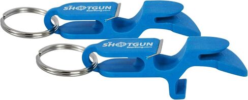 Shotgun Keychain Tool – 2-Pack Beer Bong Party Tools with Bottle Opener & Tab Opener – Fun Gift for Tailgates & Events – Made in USA (Pink) in Kuwait