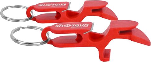 Shotgun Keychain Tool – 2-Pack Beer Bong Party Tools with Bottle Opener & Tab Opener – Fun Gift for Tailgates & Events – Made in USA (Pink) in Kuwait