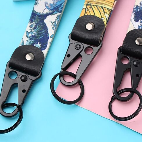 3Pcs Stylish Nylon sea wave Keychain for Durable Lightweight Accessory Cars Motorcycles Bags Accessory in Kuwait