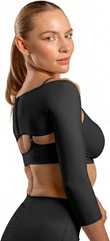 Isavela Womens Below Elbow Sleeves With Back Hook & Eye Back Closure in Kuwait