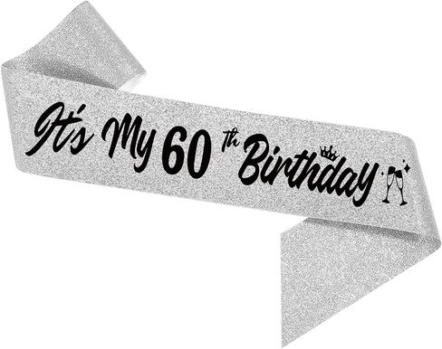 It's My 15th Birthday Sliver Sash - Sparkling Mis Quince Satin Sash for Girl - 15 Years Old Birthday Party Decorations in Saudi Arabia