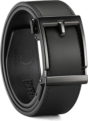 CHAOREN Ratchet Belts for Men - 1.5" Mens Belt Genuine Leather for Causual Jeans - Customizable Style, Versatile Fit in Saudi Arabia