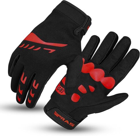 Cycling Gloves for Men & Women Full Finger – Anti Slip Touchscreen Bike Gloves with Gel Padding, Breathable MTB Gloves for Road Cycling, BMX, ATV, Mountain Biking & Outdoor Sports in Kuwait