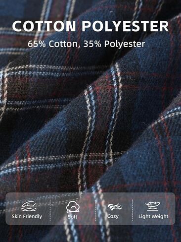 4 Pack Mens Pajama Pants Cotton Woven Plaid Pj Bottoms Lightweight Lounge Sleep Sleepwear with Pockets & Drawstring in Saudi Arabia