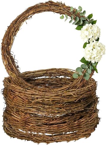 6 Pack Grapevine Wreaths,Vine Wreath Rings for DIY Crafts, Front Door & Holiday Home Decor(12 Inch) in Saudi Arabia