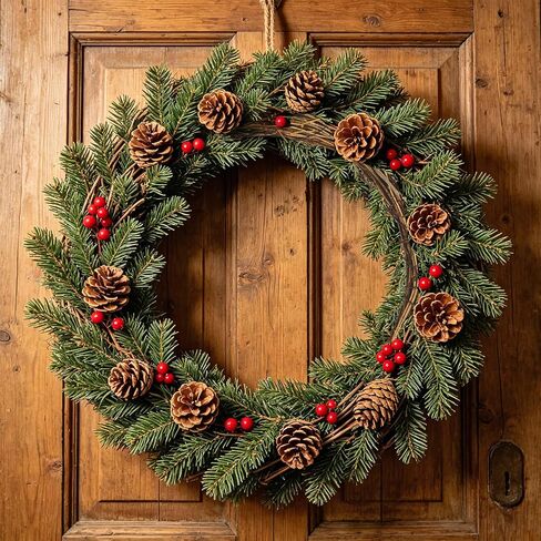 6 Pack Grapevine Wreaths,Vine Wreath Rings for DIY Crafts, Front Door & Holiday Home Decor(12 Inch) in Saudi Arabia
