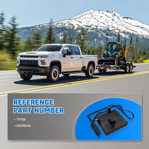 طقم فلتر ناقل الحركة FT202 10R80، 10R60، 10R100 متوافق مع Ford Mustang Expedition Explorer Ranger F150/F250/F350 2018-2024، استبدال # HL3P7A191AB، HL3P7A191AC، HL3P7G186CA، 2335955 in Kuwait