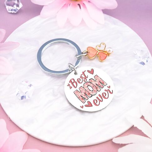 Mom Gifts for Mothers Day Mom Gifts From Daughters Moms Mothers Day Birthday Gift Ideas Mama Keychain Best Moms Ever Gift in Saudi Arabia