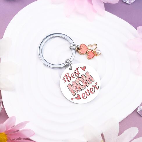 Mom Gifts for Mothers Day Mom Gifts From Daughters Moms Mothers Day Birthday Gift Ideas Mama Keychain Best Moms Ever Gift in Saudi Arabia