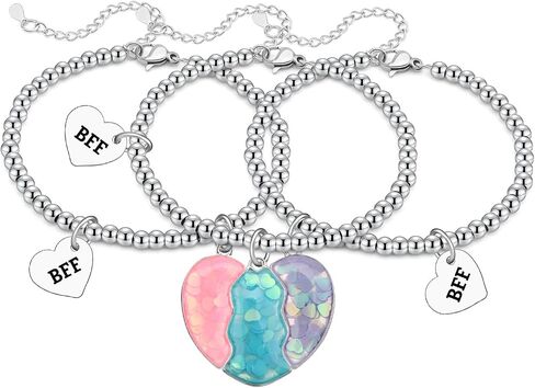 Sfodiary Friendship Gifts Bracelet Bestie Soul Sister Gifts Christmas Birthday Present for Bff Friend Bead Bracelet Long Distance Friendship Gift Graduation Valentines Gift for Classmate Coworker Her in Saudi Arabia