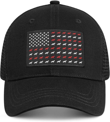 German Shepherd Baseball Cap for German Shepherd Lovers,Adjustable Baseball Hats for Men Women Black in Saudi Arabia
