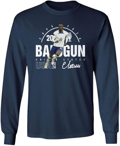 USA America 2024 Tribute - Balogun Inspired for Fans Long Sleeve T-Shirt in Saudi Arabia