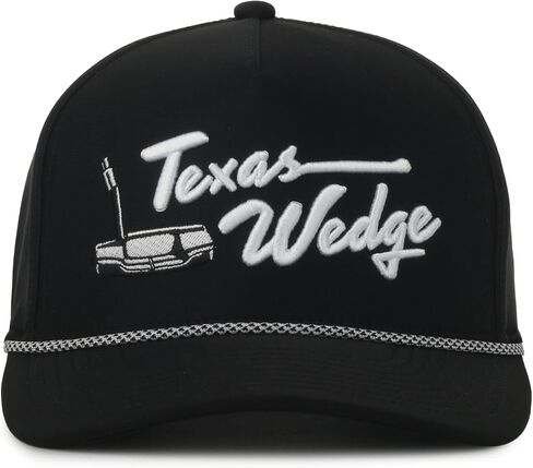 Outdoor Cap Texas Wedge Golf Hat – Rope Snapback Cap, Retro Country Club Golf Hat for Men in Kuwait