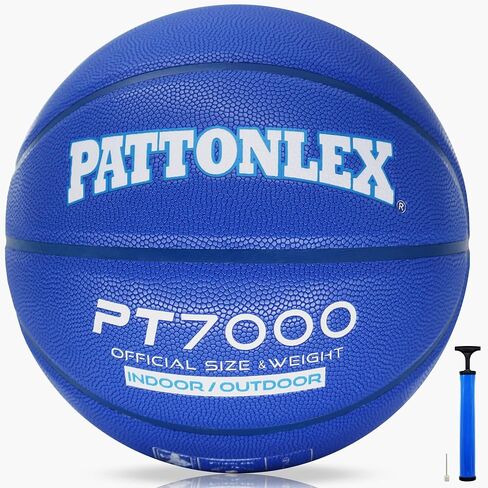 Basketball Ball – Official Size– Composite Leather Indoor/Outdoor Basketball for Men, Women & Girls, with Pump in Saudi Arabia
